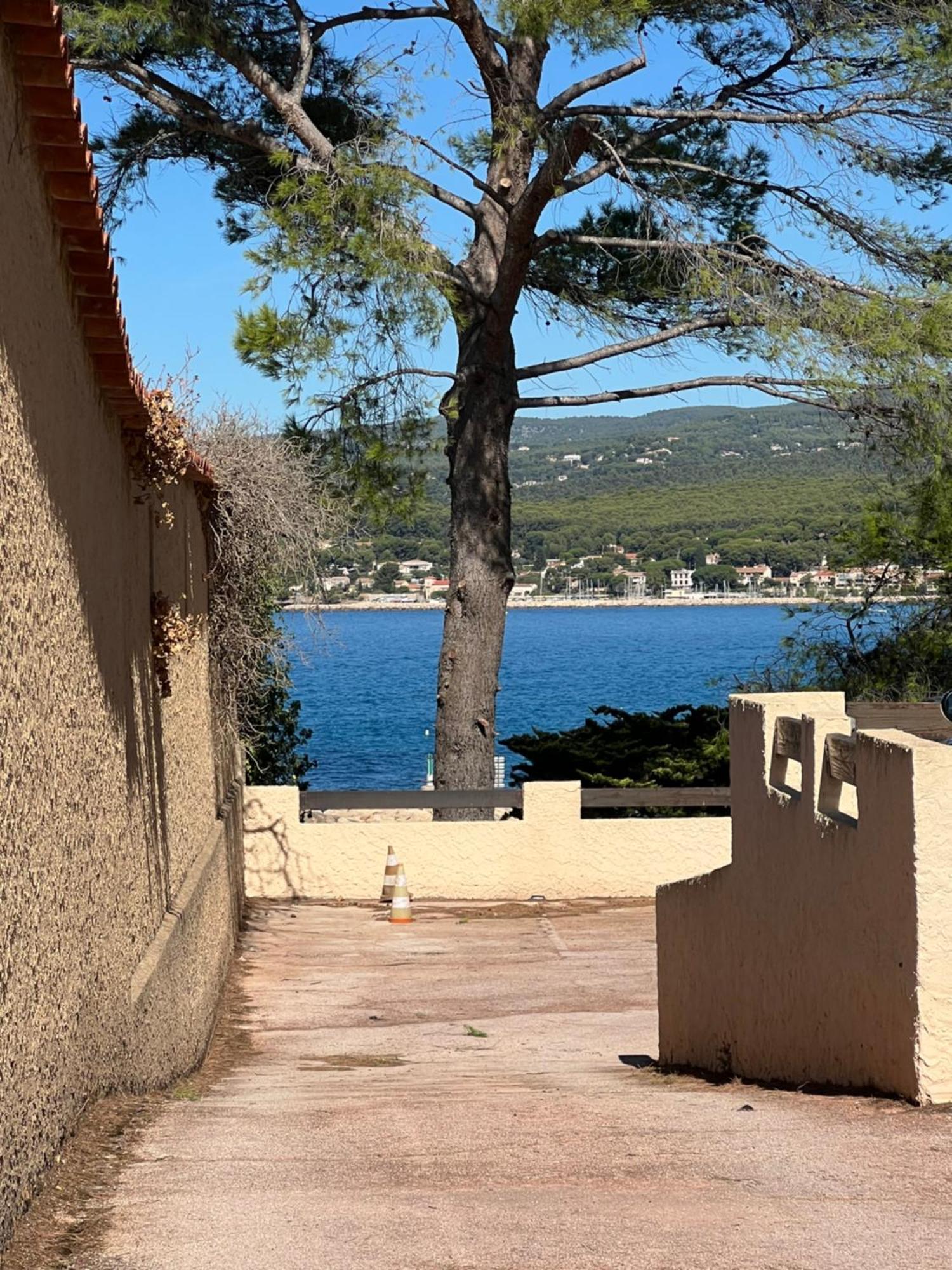 Duplex Cosy Bord De Mer Saint-Cyr-sur-Mer Exteriör bild