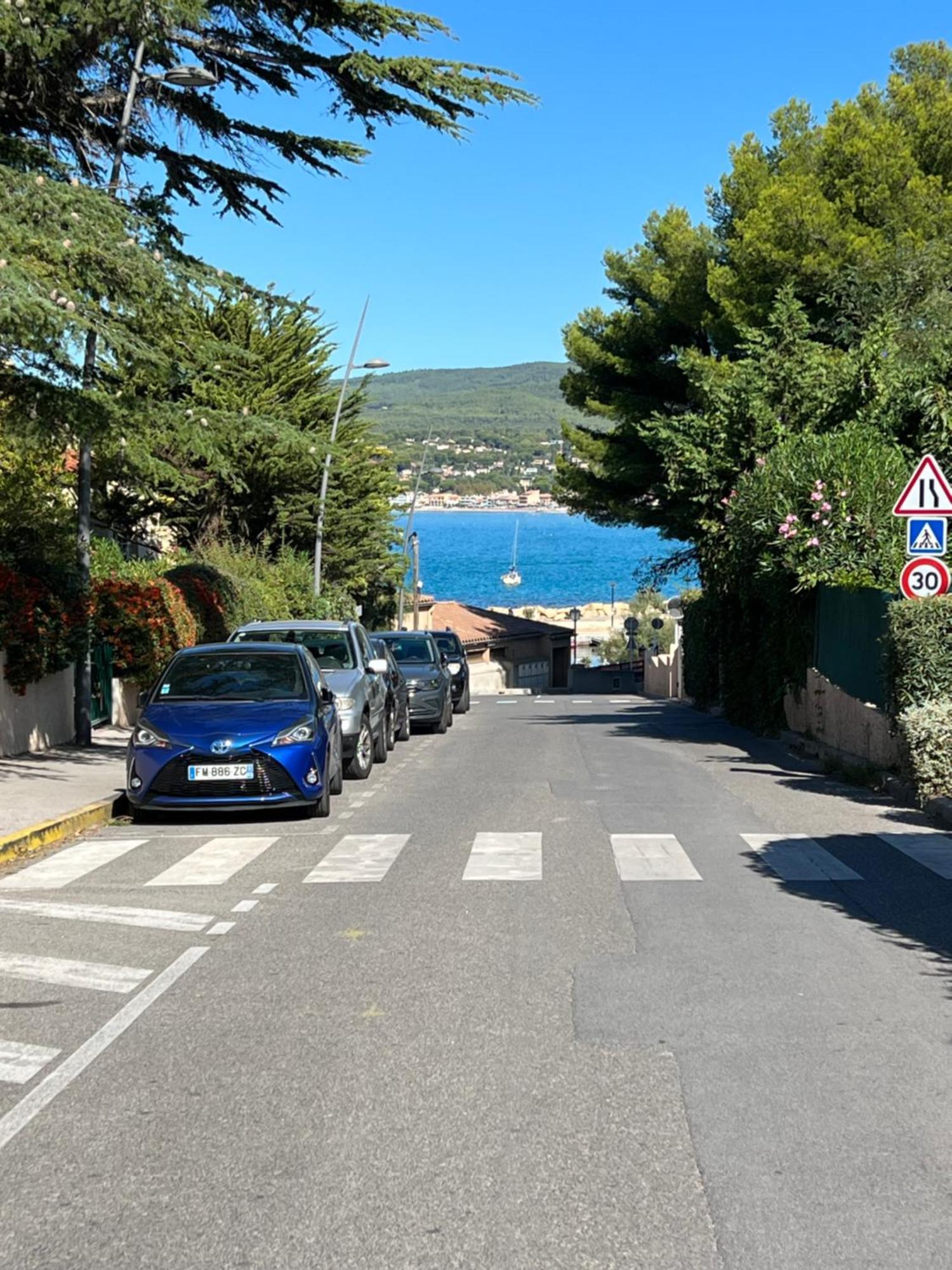 Duplex Cosy Bord De Mer Saint-Cyr-sur-Mer Exteriör bild